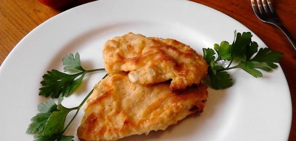 Куриный шницель в духовке