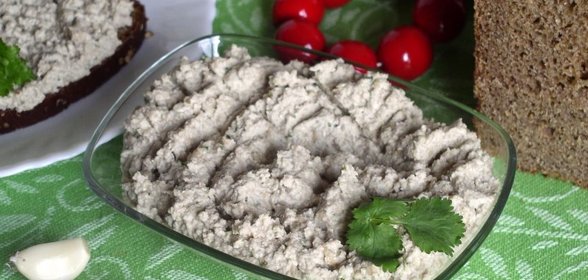 Паштет из семян подсолнечника