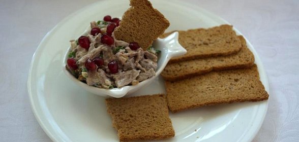 Закуска из языка по-грузински