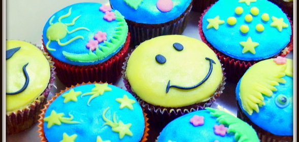 Кексы с финиками