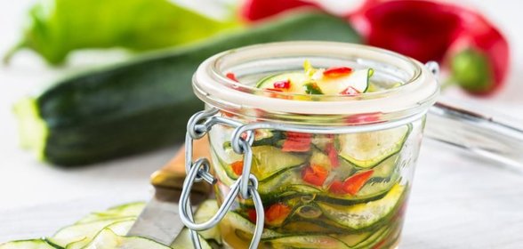Кабачки маринованные