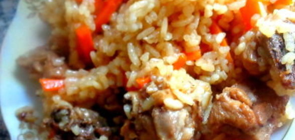 Плов с курицей