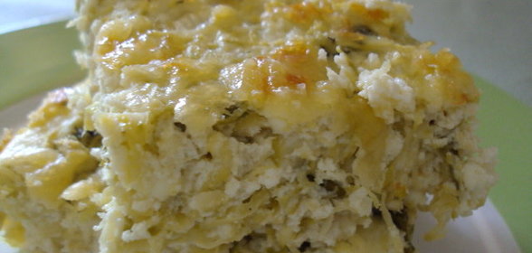 Запеканка с кабачками и сыром