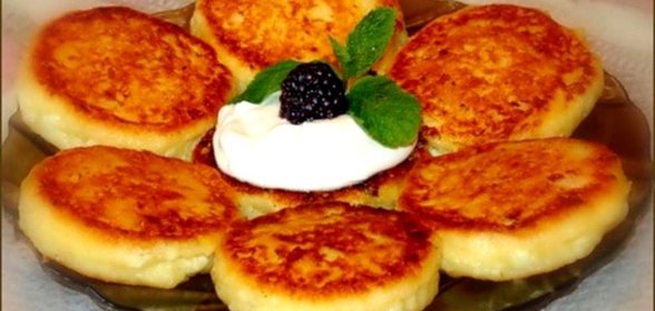 Воздушные сырники