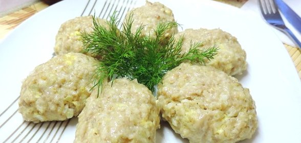 Куриные котлеты с начинкой