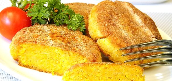 Морковные котлеты с сыром