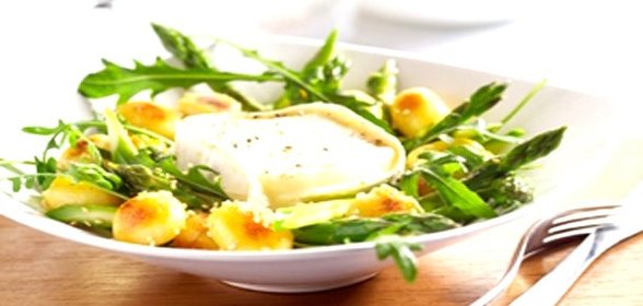 Салат с картофелем и сыром