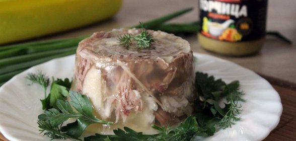 Холодец из свинины и индейки