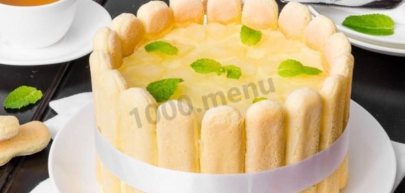 Торт с ананасами