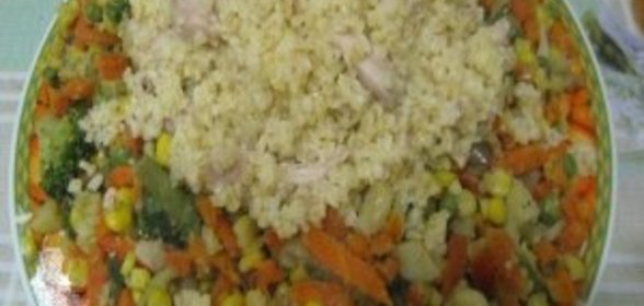 Булгур с овощами