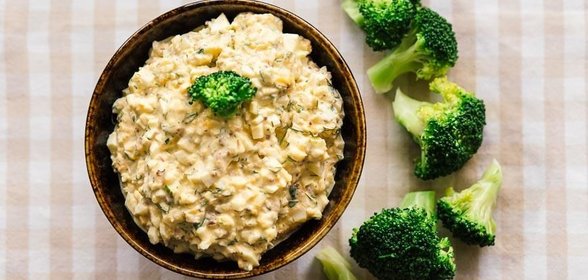 Яичный соус к овощам