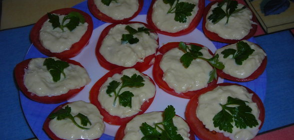 Закуска из помидор