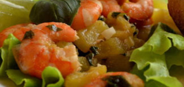 Креветки с цукини от Дж.Казанова