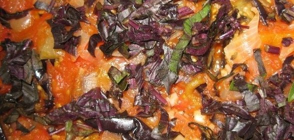 Закуска из баклажанов