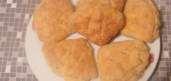слойки из творога