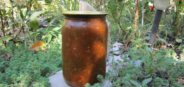 Аджика для детей, но если добавить перчика…