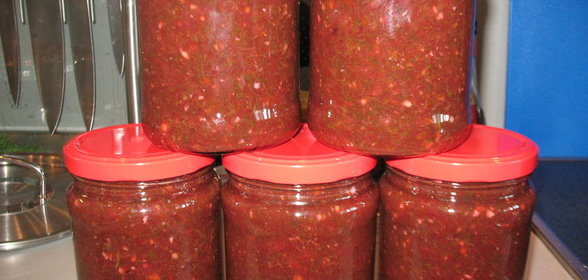 Сливовый соус(ткемали)-по русски