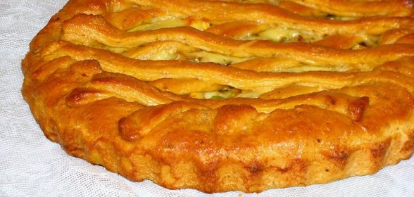 Домашняя пицца-пирог