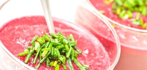 Мусс из свеклы с бальзамическим уксусом
