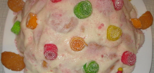 Торт Черепаха в карнавальную ночь