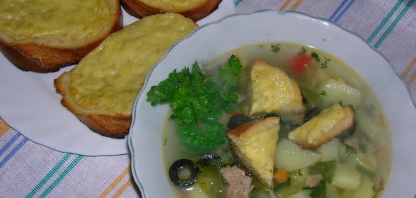 Австрийский мясной штрудель