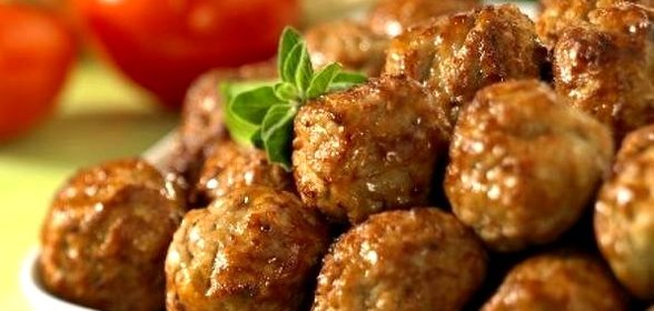 Шарики из говядины жареные с овощами по‑армянски