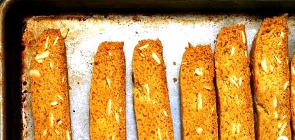 Миндальное печенье с цедрой