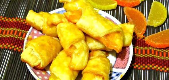 Рогалики с мармеладом