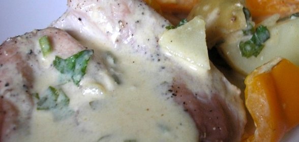 Жаркое из свинины с овощами