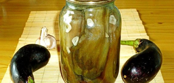 Баклажаны в огуречном рассоле