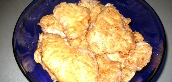 Отбивные из куриной грудки в манной крупе