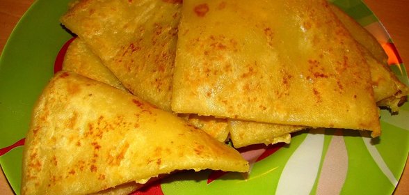 Картофельный фарл (жареные картофельные лепешки)