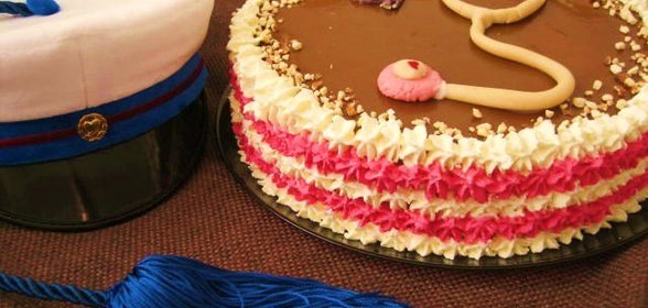 Торт на выпускной