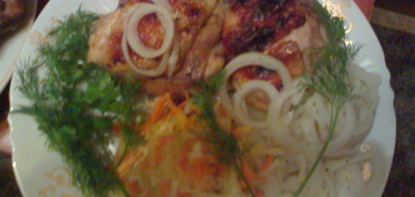 Бедра куриные в пиве