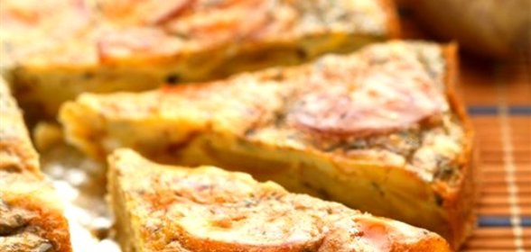 Тортилья с сыром и кедровыми орешками