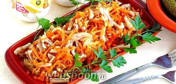 Свиные уши по-корейски