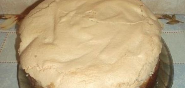 Сметанник майонезный с итальянским безе Яблочная феерия