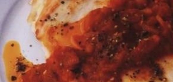 Канапе с сыром и языком