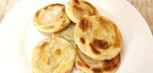 Пресные слоеные лепешки