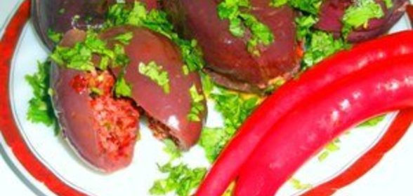 Острые квашеные баклажаны Макдус