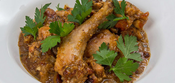 Кролик в миндальном соусе: пошаговый рецепт