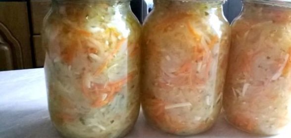 Кабачки по-корейски на зиму