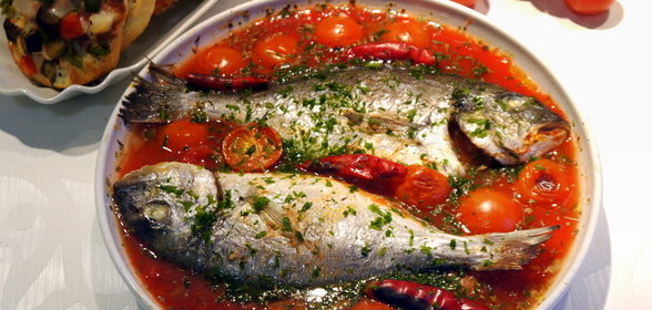 Рыба в сумасшедшей воде (Pesce all’ Acqua Pazza )