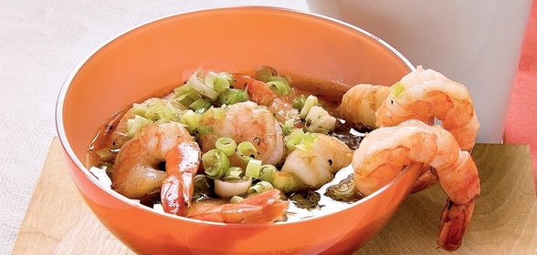 Маринованные креветки по-китайски