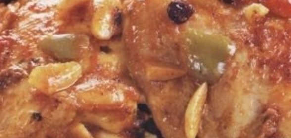 Куриные бедрышки с кус-кусом