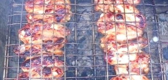 Барбекю из куриных крылышек