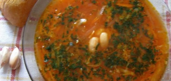 Грудинка копченая отварная