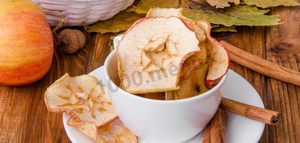 Яблочные чипсы