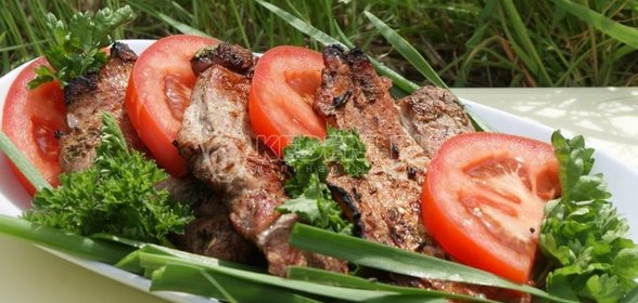 Канапе с копченой рыбой