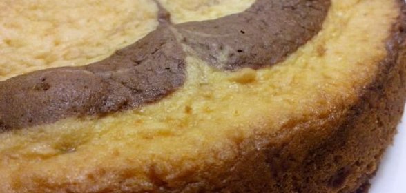 Кекс двухцветный